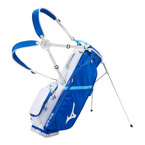 Mizuno 2026 BR-D3 stand bag in Staff – front view with stand deployed