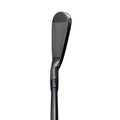 Mizuno Pro M-15 Grey IP iron, face and back detail with Dynamic Gold 105 Black Onyx shaft