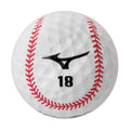 Mizuno RB 566 Sports Edition Golf Ball - white baseball design