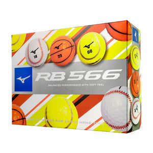 Mizuno RB 566 Sports Edition Golf Balls Dozen - retail box