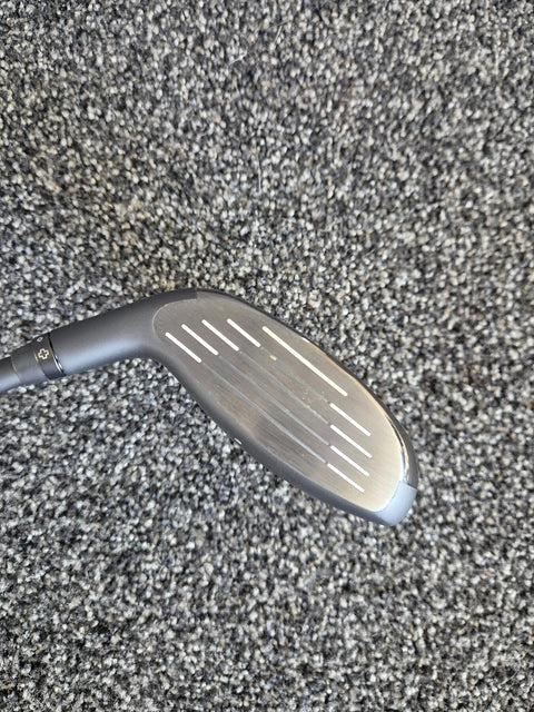 Face of a used PING G440 MAX 19 degree 5 wood