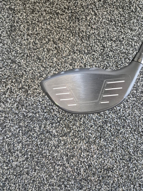 Face of a used PING G440 SFT driver showing strike wear