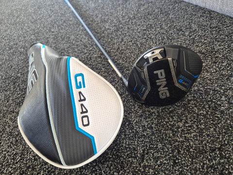 Used PING G440 SFT driver with matching G440 headcover