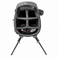 PING Hoofer 264 Ping Punch stand golf bag, top view on white background