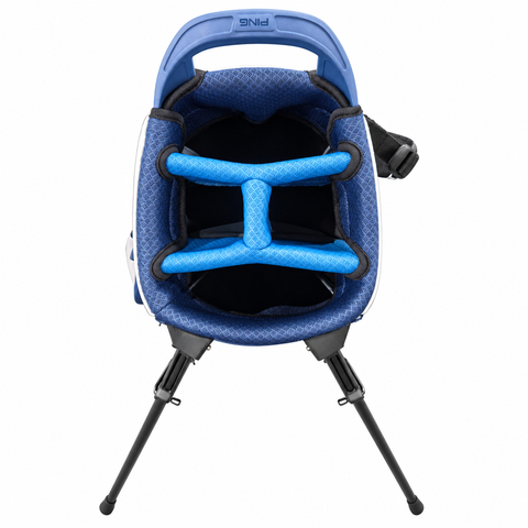 PING HooferLite 264 White/Navy/Mali Blue – four-way padded club divider top