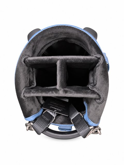 Titleist 2026 LinksLegend Members II stand bag in Admiralty Blue, four-way top divider