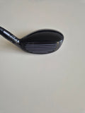 Titleist TSR2 left-handed hybrid face close-up
