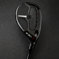 Used Titleist TSR3 19 degree 3 hybrid right handed on charcoal workshop bench