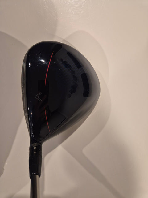 Used Callaway Big Bertha B21 driver crown showing cosmetic shop wear