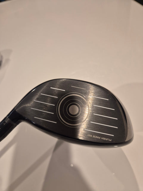 Used Callaway Big Bertha B21 driver face showing actual condition