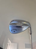 Callaway Opus 58 degree wedge showing the 10 degree bounce S grind marking