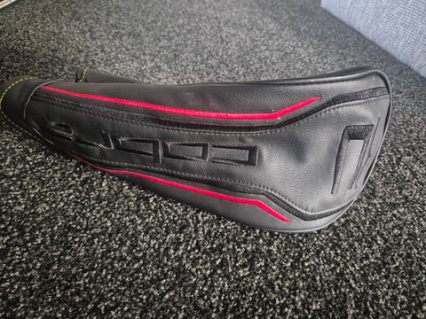 Included Cobra men's driver headcover supplied with used AIR-X women's driver