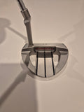Used Evnroll ER7V 35-inch putter top view showing alignment lines