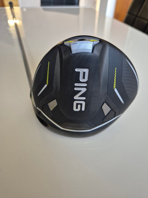 Sole detail of used PING G430 MAX 10K 12 degree driver