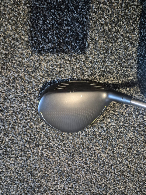 PING G430 Max fairway wood crown showing the disclosed sky mark