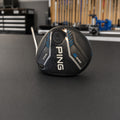 Used PING G440 MAX 19 degree 5 wood head on a Golf 360 workshop bench