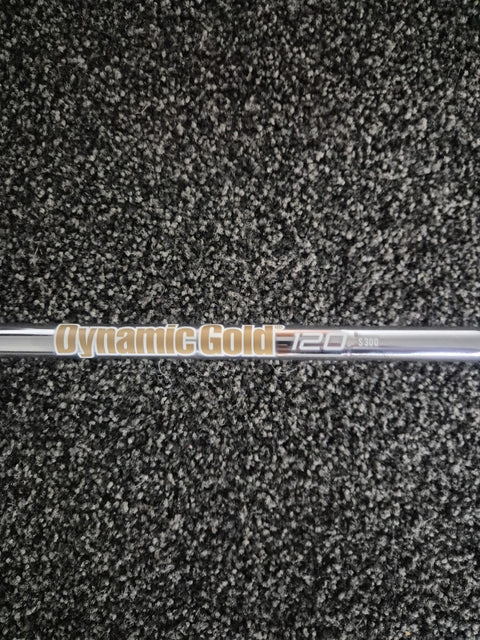 Dynamic Gold 120 S300 shaft on Wilson Staff Model 58 degree wedge