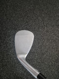 Face and grooves of unused Wilson Staff Model 58 degree wedge