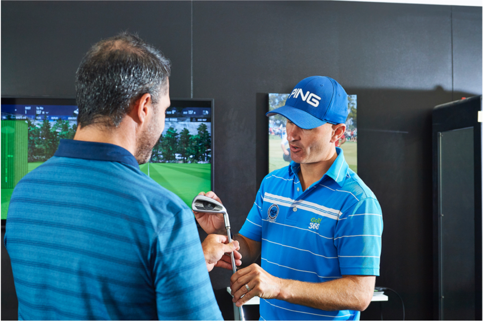 Golf Club Fitting by Expert at Golf 360.